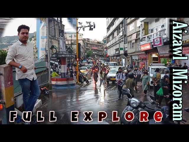 Aizawl Full View Point !! City in Mizoram ?? Silchar Vlogs|| Masum Vlogs|| Aizawl Town Explore