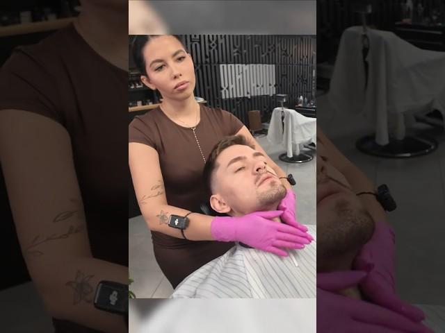 Polish Barber ASMR Full Service!! #haircut #shave #massage #relaxing