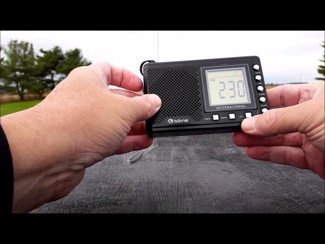 A talk about the Borne PR1200SW radio