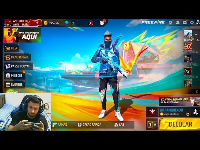  FREE FIRE  AO VIVO SALA PREMIADA 100 LIKES  X1 DOS CRIA  JOGANDO COM INSCRITOS  