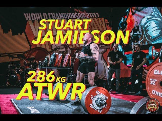 Stuart Jamieson 286 kg World Record Deadlift