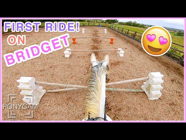 First Ride & Jump on Bridget! | GoPro