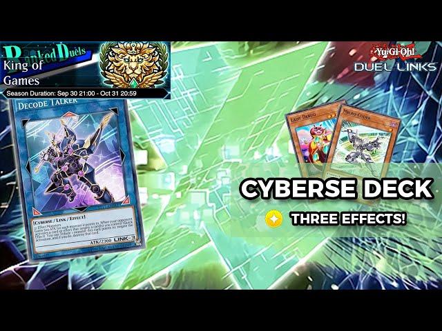 KOG Code Talker/Cyberse Deck F2P Friendly (1 Micro Coder) October 2022 - Duel Links