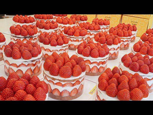 Best Delicious and pretty cake and desserts -Korea Street Food/역대급 케이크 디저트 빵 몰아보기