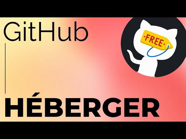 Héberger un site gratuitement sur GitHub en 2023