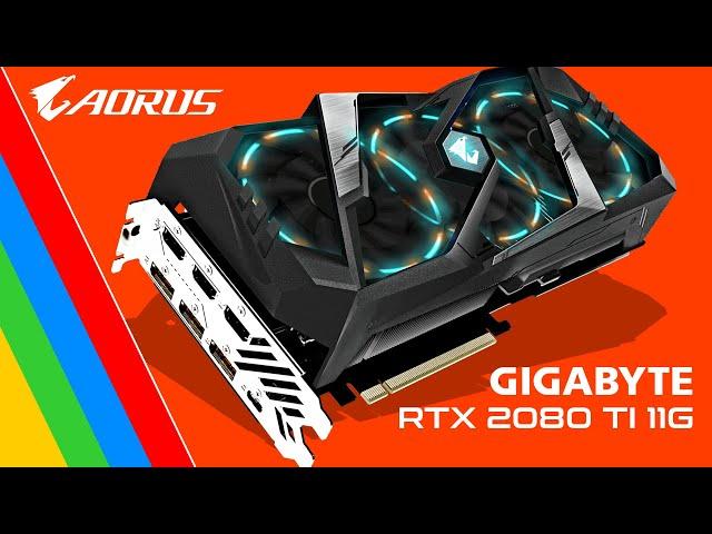 Placa de Video AORUS GIGABYTE RTX 2080 ti 11GB