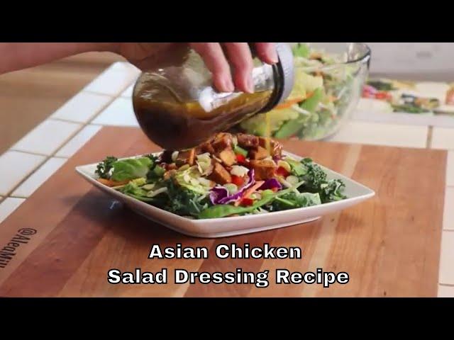 Easy Asian Salad Dressing Recipe