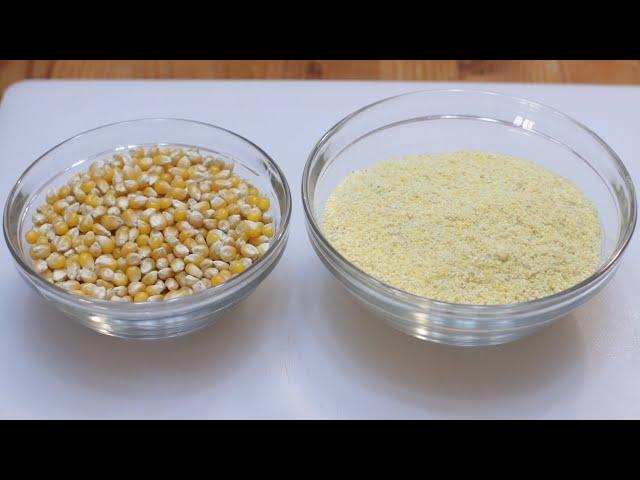 How to Make Cornmeal | Easy Homemade Cornmeal Recipe
