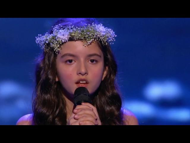 Angelina Jordan singing Fly Me to the Moon at Little Big Shots US