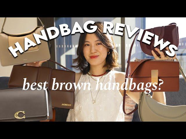 THE BEST MID-LUXURY BROWN BAGS! Reviewing 8 Popular Handbags (2023)