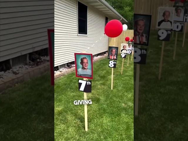 This mom had an amazing idea for her son’s graduation party ️