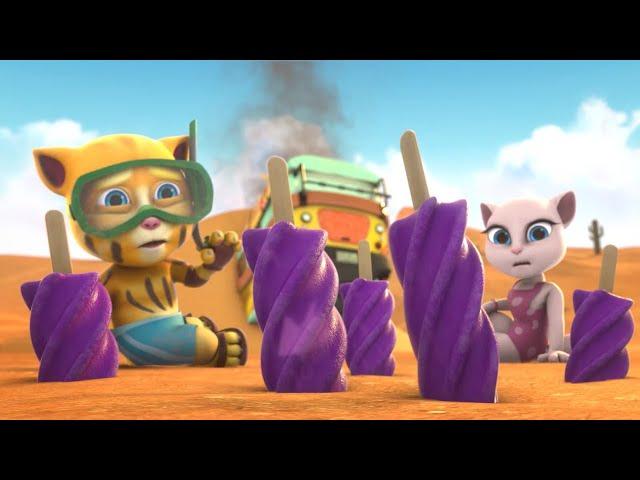 Beach Day in the Desert | Talking Tom & Friends | Cartoons for Kids | WildBrain Kids