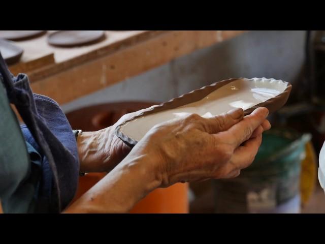 Taena Pottery: how to throw & decorate English slipware pots (trailer)