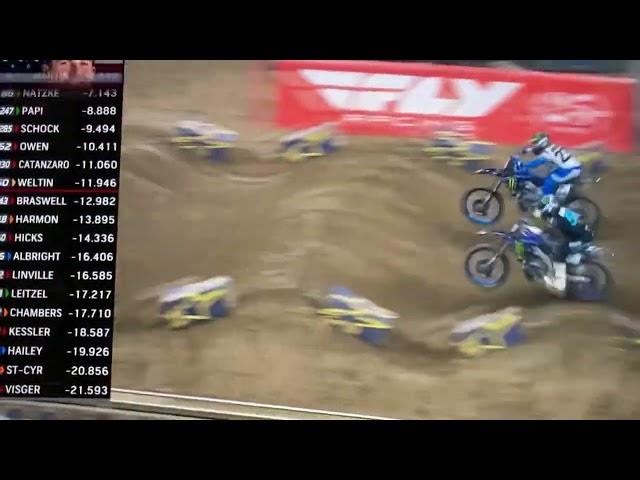 Haiden Deegan & Jordan Smith - Detroit Supercross 2023