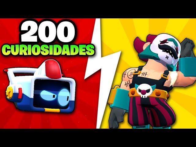 200 (DUZENTAS) Curiosidades de Brawl Stars (Megavídeo)!