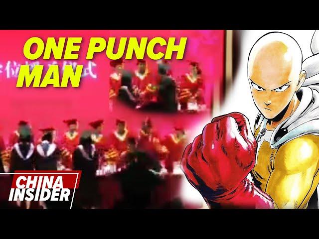 Crazy! China's one punch man