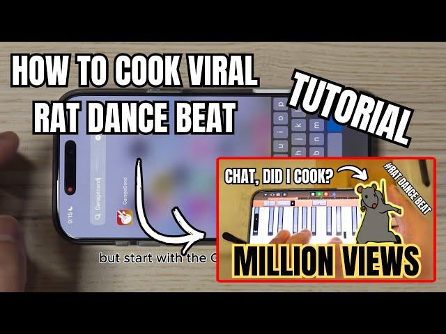 How to Cook Rat Dace Beat on iPhone | Tutorial, Chess type beat