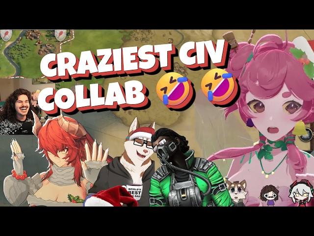 The Most Chaotic Civilization Collab Ever Ft. Zentreya Froggyloch Heavenly PapaMutt Ruben & Badda 