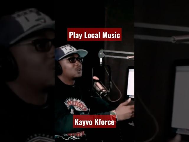 Play local Kenyan Music o  Radio. #kayvo #homeboyzradio #shorts