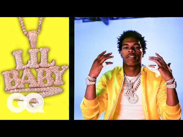 Lil Baby Shows Off His Insane Jewelry Collection | On the Rocks | GQ