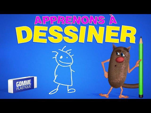 Foufou - Apprendre à Dessiner pour les enfants (Learn to draw for kids) - Série 01 - 4K