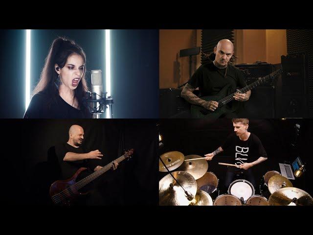 Eissa (Morphide), Alex (Fallcie), Vova (Infected Rain), Kim (ex-Jinjer) - Push It (Garbage cover)