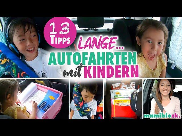 13 Tipps und praktische Dinge  | Entspannte Autofahrt | Kinder | Mom Hacks & Produkte | mamiblock