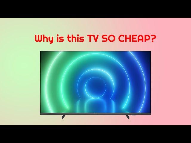 How is this TV SO CHEAP?!? - Philips 7500 review