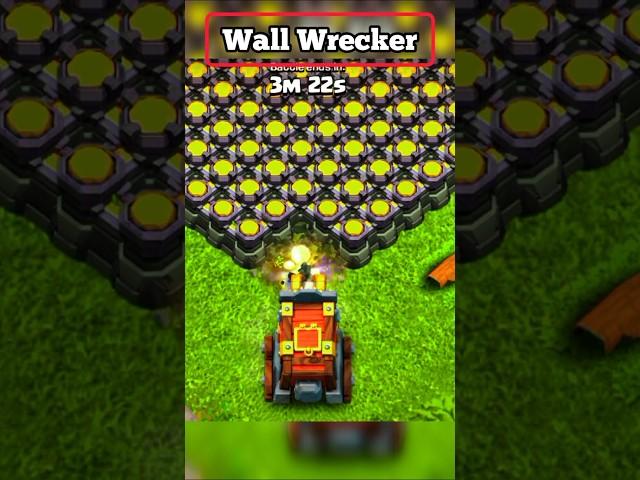 Wall Wrecker #coc #clashofclans #supercell #shorts