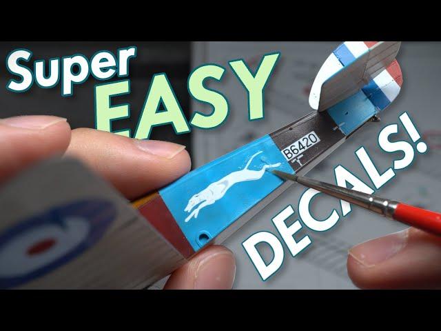 Updated: EASY Way to Remove Eduard Decal Cover Film! | Quick Guide