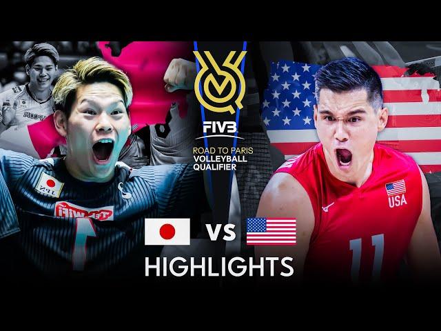 LEGENDARY MATCH | JAPAN vs USA | Men's OQT 2023