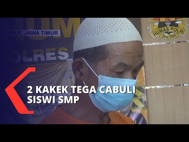 Bejatnya! 2 Kakek di Blitar Perkosa Siswi SMP Hingga Hamil 8 Bulan