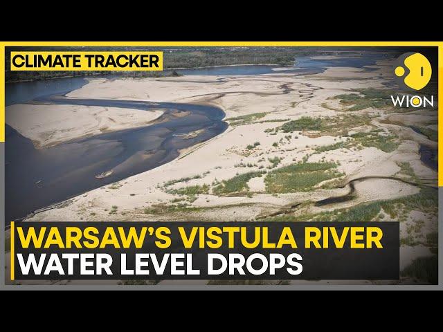 Vistula River hits all-time low in Warsaw amid heatwave | WION Climate Tracker