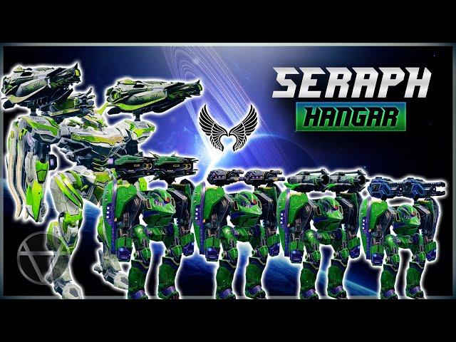 [WR]  Seraph Theme Hangar – Mk3 Gameplay | War Robots