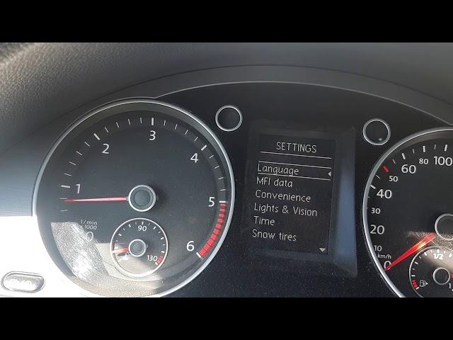 Activare one-touch Passat B7