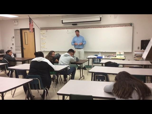 Student Falls Asleep in Class and the Teacher Plays a Prank