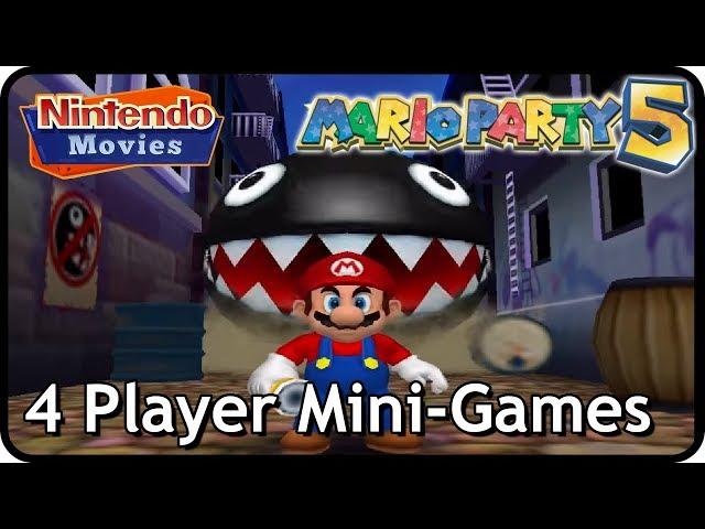 Mario Party 5 - All 4 Player Mini-Games