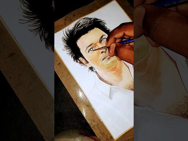 Thalapathy വിജയ് ️ Goat Thamizhaka vetri kazhakam #art  #drawing #thalapathy #viralvideo   #shorts