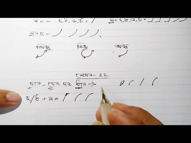 Shorthand Bangla Lesson 21-30 শর্টহ্যান্ড বাংলা লেসন ২১-৩০