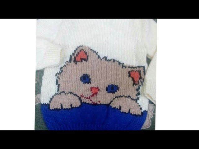 Cat Design  for sweater Part-1