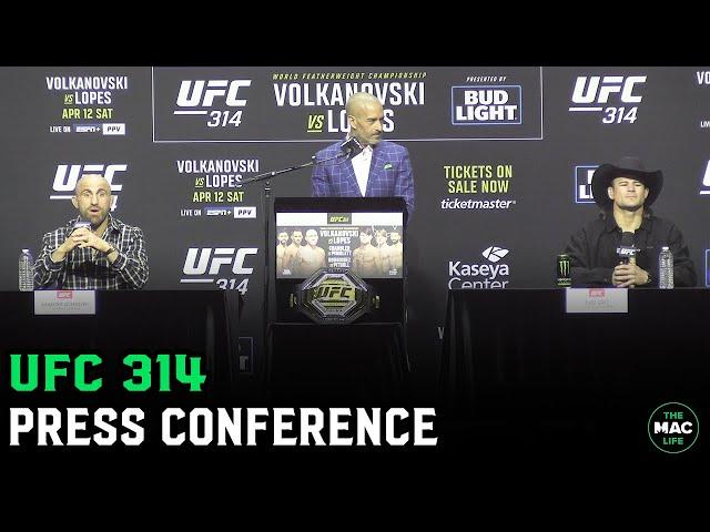 UFC 314 Miami Pre-fight Press Conference (Full)