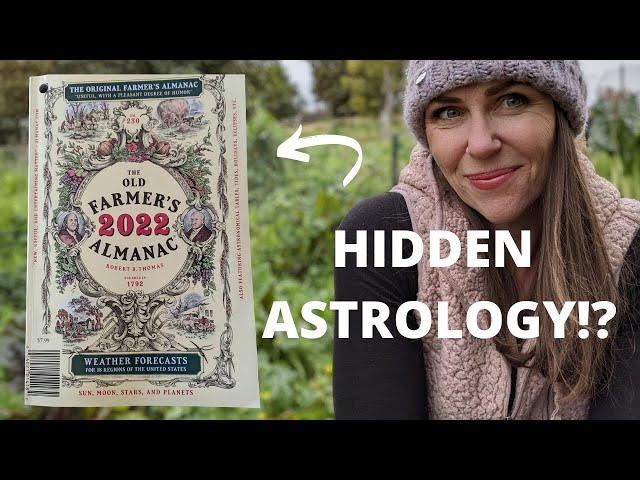 The Astrology book HIDING in Plain Sight! The Old Farmer's Almanac 2022