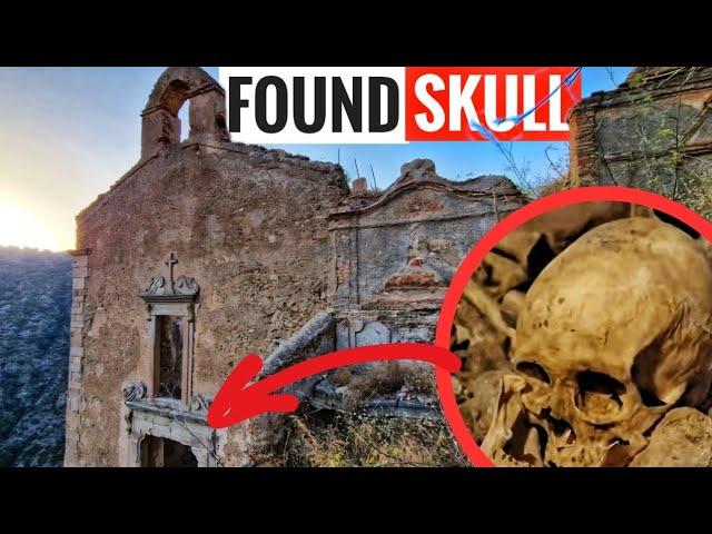 Found a Human Skull ️ at Abandoned Church