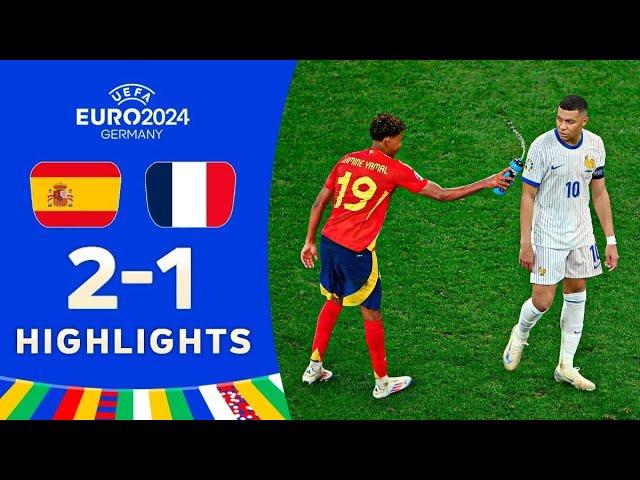 Spain vs France (2-1) HIGHLIGHTS | EURO 2024