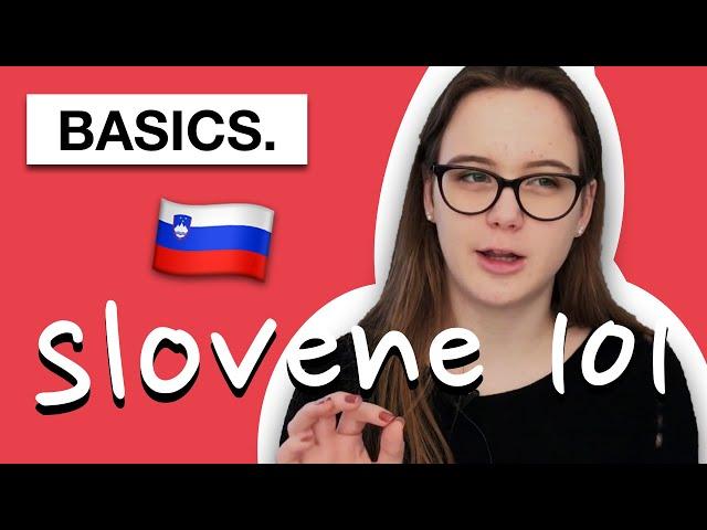 Learn Slovenian - Basics | Slovene 101