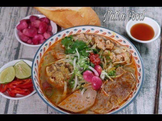 Cách nấu đúng vị bún bò giò không ruốc, rất đơn giản nhưng ngon bất chấp || Natha Food