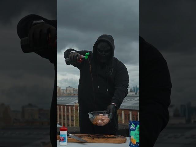 Крылья 1кгСоль 1ч.лСухой чеснок 1ч.лСоевый соус 1ст.лМайонез 1ч.л #рецепты #мангал #food #cooking