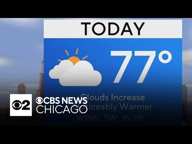 Temperatures climbing in Chicago