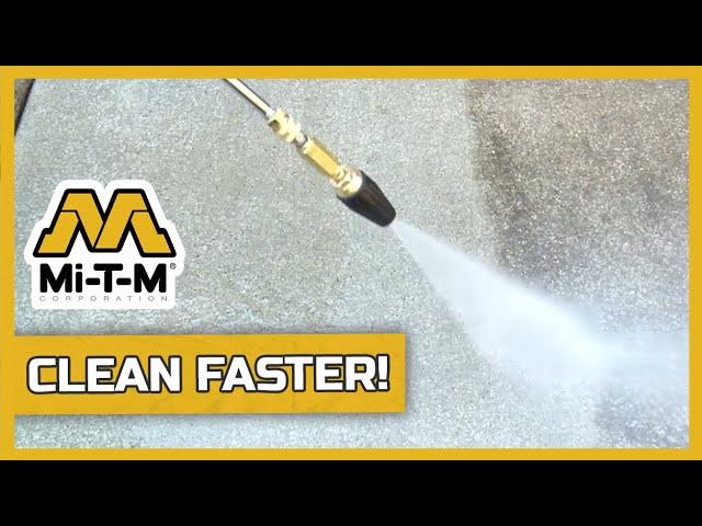 Using The Rotating Pressure Washer Nozzle - Increase Cleaning Output by 50%