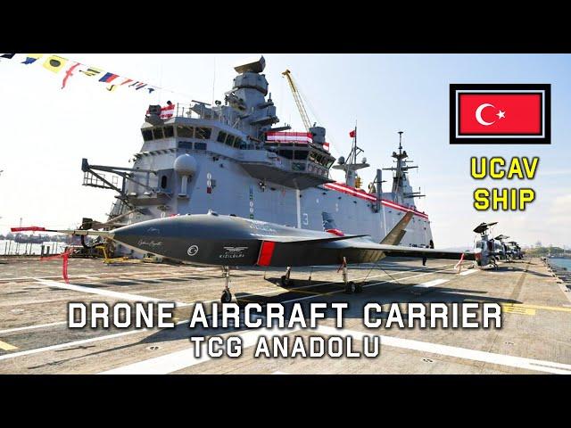 Meet The World's First Drone Aircraft Carrier: The TCG Anadolu